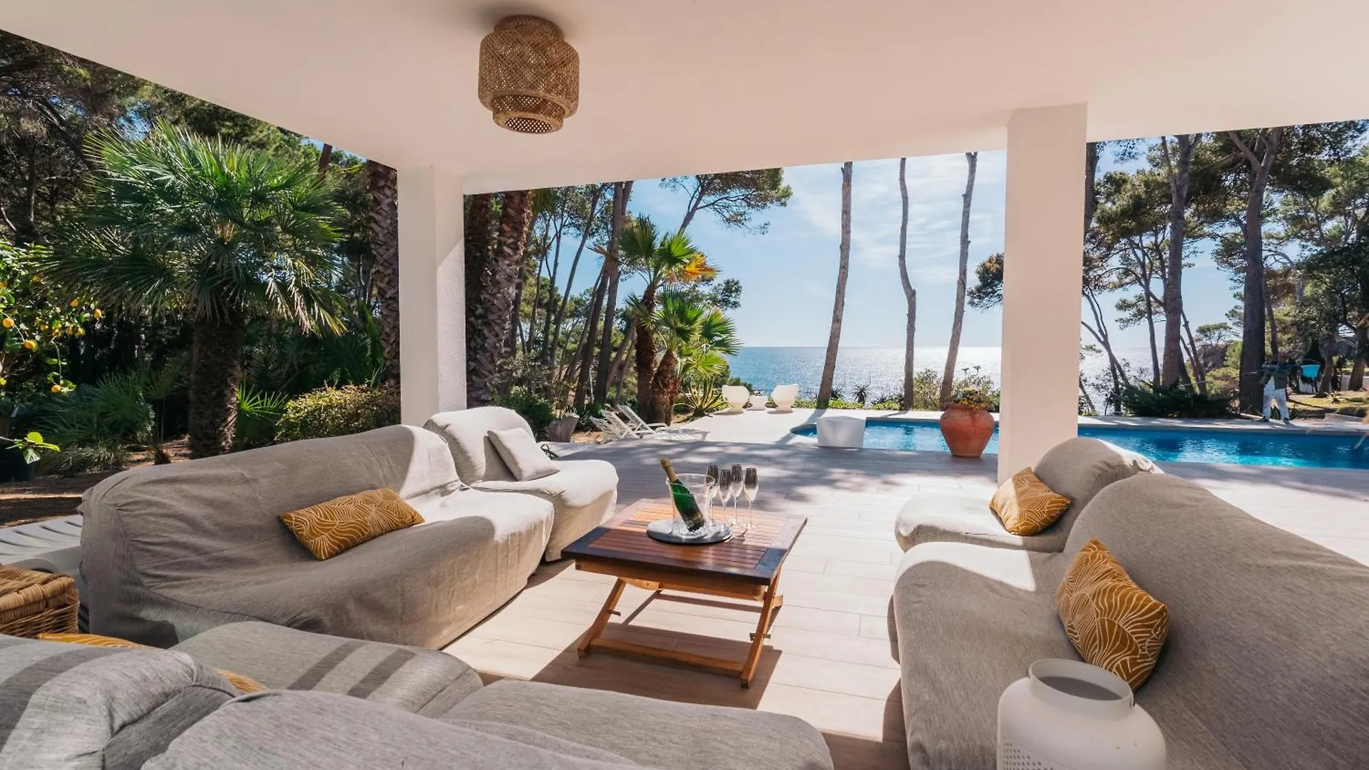 Semesterbostad Cala Corbs Villa Palamós Spanien